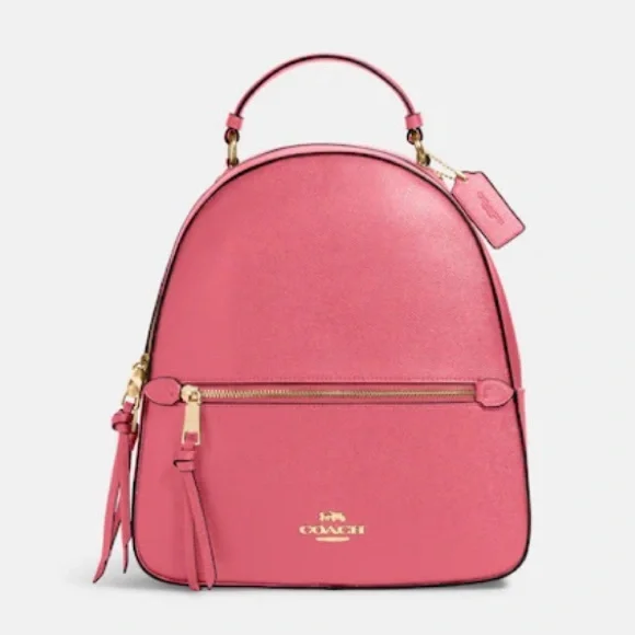 ?Coach Jordyn Backpack *RETIRED Coach Jordyn Backpack In Signature Leather 2322 Gold  main image 4